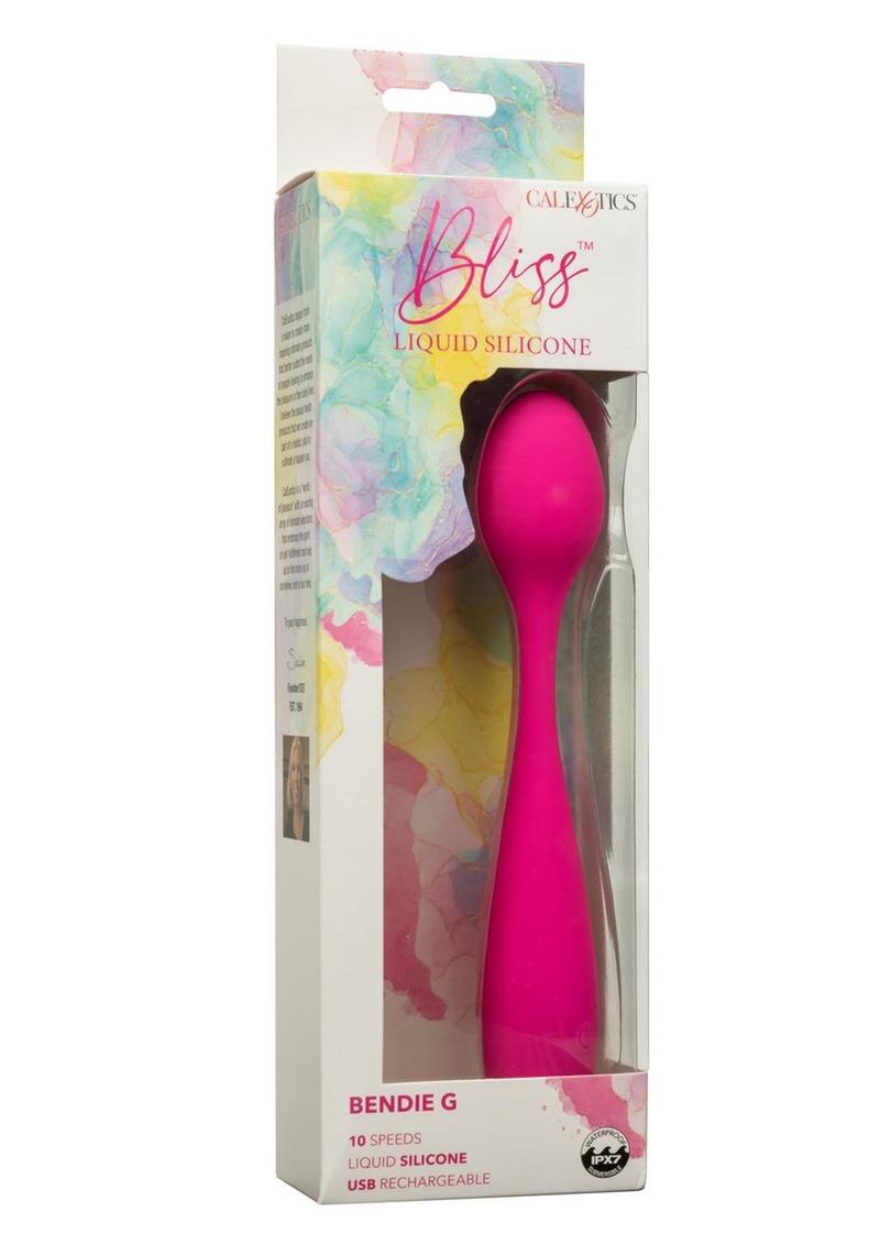 Bliss Liquid Silicone Bendie G Rechargeable G-Spot Vibrator