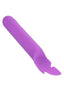 Bliss Liquid Silicone Flutter Rechargeable Clitoral Stimulator - Purple