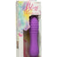 Bliss Liquid Silicone Ripple Rechargeable Vibrator with Clitoral Stimulator
