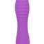 Bliss Liquid Silicone Ripple Rechargeable Vibrator with Clitoral Stimulator