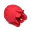 Bloomgasm Orchids Wild Rechargeable Silicone Vibrating Pinpoint Rose Tickler - Red