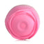 Bloomgasm Pulsing Petals Throbbing Silicone Rechargeable Rose Stimulator - Pink/White