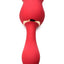 Bloomgasm Regal Rose Licking Rose Silicone Clitoral Vibrator - Red