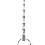 Blue Line Ribbed Urethral Sound 4.25in - Stainless