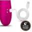 Lush Kira Rechargeable Silicone Rabbit Vibrator - Velvet