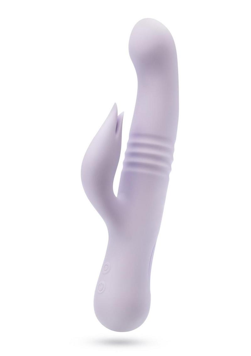 Blush Rylee Rechargeable Silicone Rabbit Vibrator - Lavender