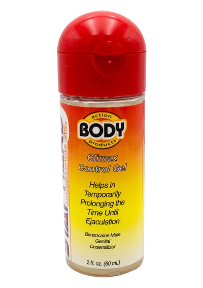 Body Action Stayhard Water Based Lubricant - 2 Oz