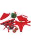 Bodywand Couples Collection Under The Mistletoe - Red - 8 Piece Set