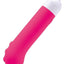 Bodywand Dotted Mini G Rechargeable Silicone Vibrator - Neon Pink/Pink