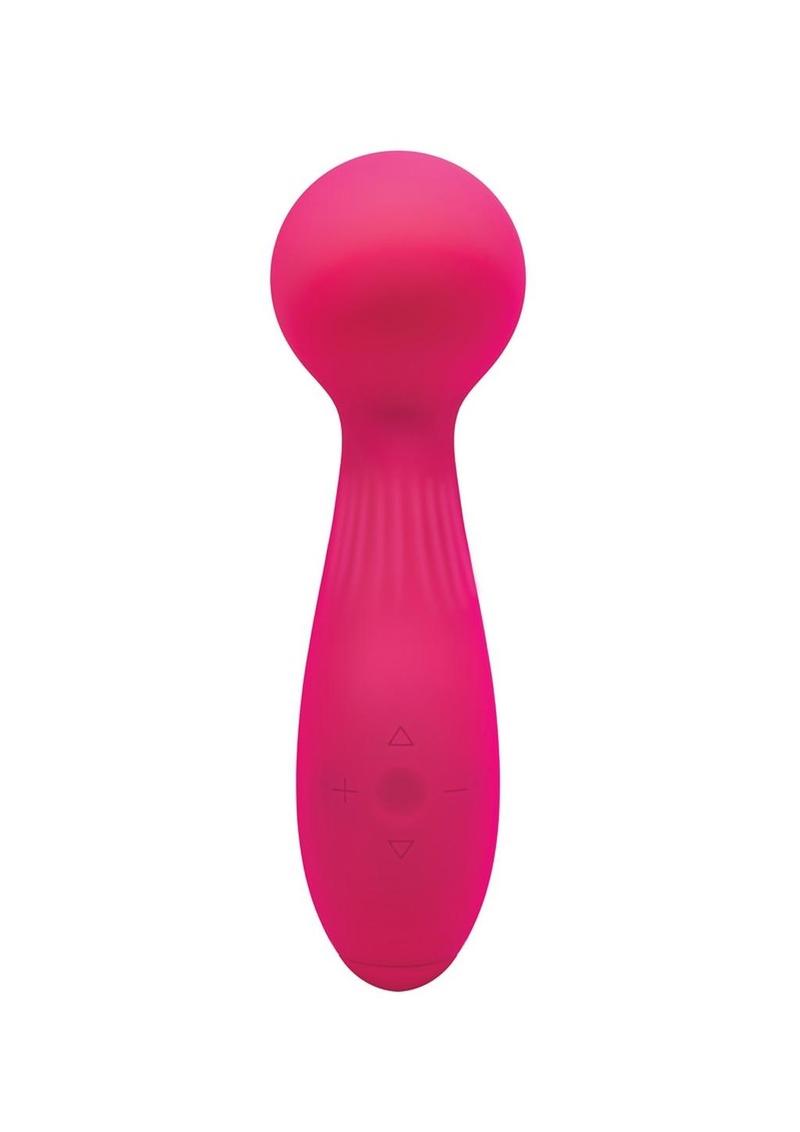 Bodywand Lollies Rechargeable Silicone Clitoral Vibrator - Hot Pink/Pink