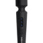 Bodywand Power Wand Rechargeable Silicone Wand Massager - Black - 8in