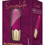 Bodywand Socialite Surrender Rechargeable Silicone Mini Vibe - Pink