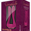 Bodywans Socialite Marquis Rechargeable Silicone DP Vibrator