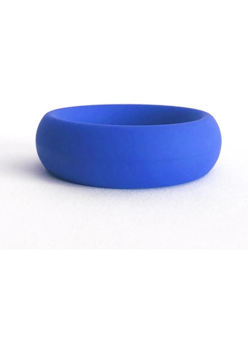 Boneyard Meat Rack Beef Up Bulge Ring 3x Silicone Cock Ring - Blue