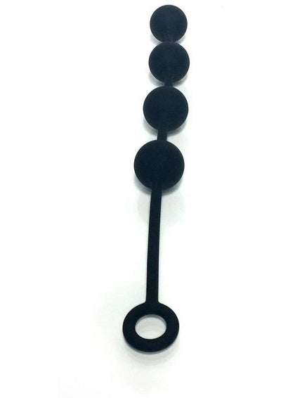 Boneyard Silicone Ass Ballz Anal Beads - Black - Medium