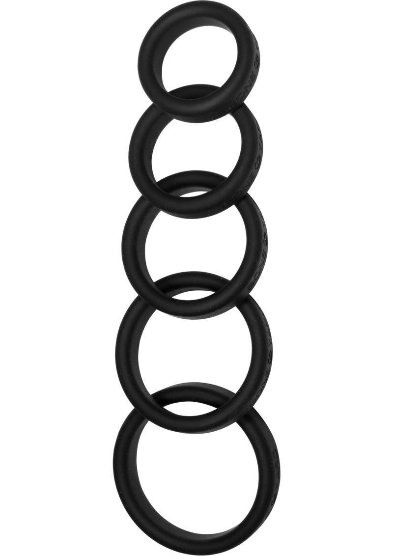 Boneyard Silicone Ring Cock Rings Full Range Kit