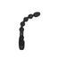 Booty Call Booty Bender Silicone Beaded Butt Plug - Black