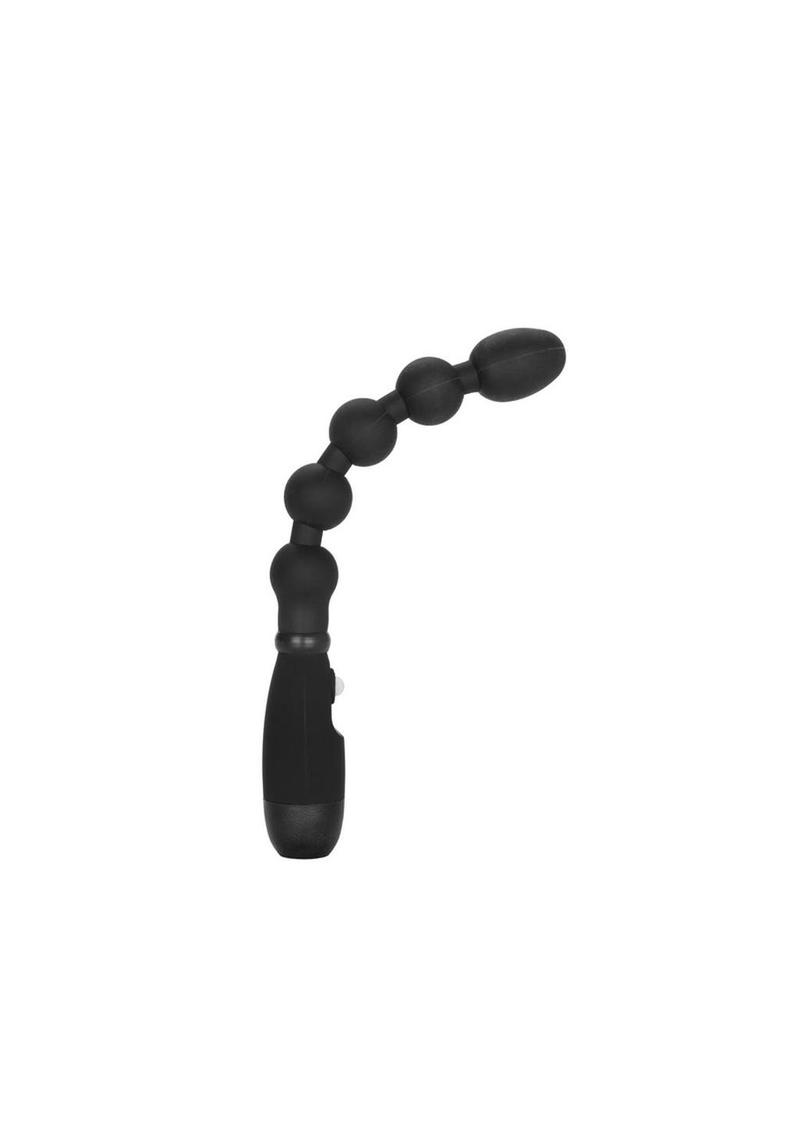 Booty Call Booty Bender Silicone Beaded Butt Plug - Black