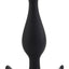 Booty Call Booty Rocker Silicone Butt Plug - Black