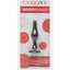 Booty Call Booty Starter Silicone Butt Plug - Black