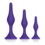 Booty Call Booty Trainer Starter Kit Silicone Anal Plugs 3 Assorted Sizes