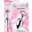 Booty Sparks Pink Gem Medium Anal Plug - Metal/Pink - Medium