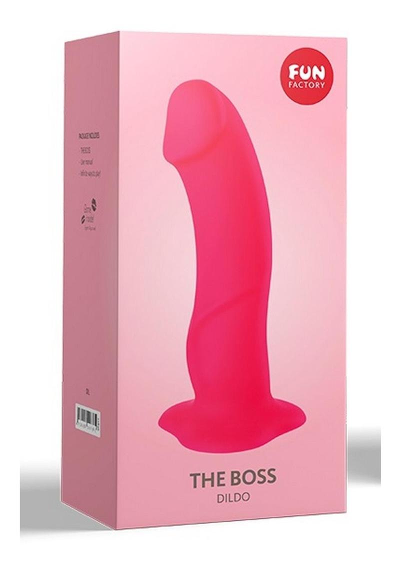 Boss Silicone Dildo - Pink