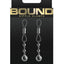 Bound Nipple Clamps D1 - Gray/Grey/Gun Metal/Metal