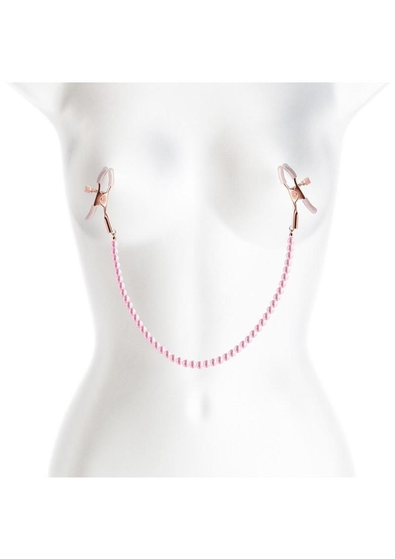 Bound Nipple Clamps Dc1 - Metal/Pink/Rose Gold