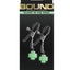 Bound Nipple Clamps G4 Iron - Glow In The Dark/Gray/Grey/Metal