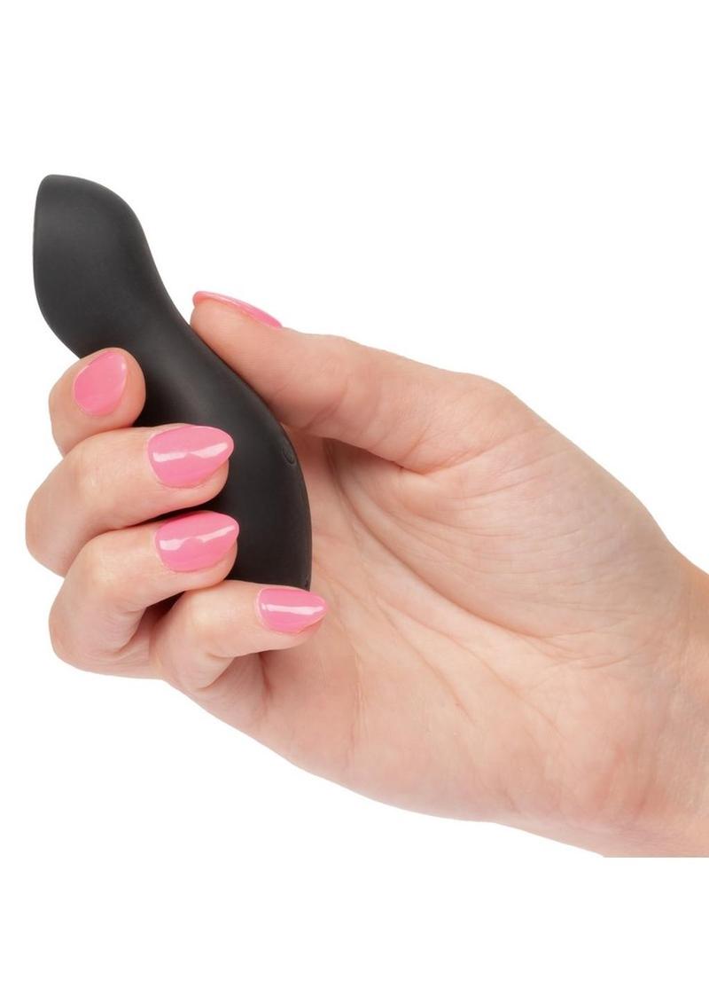 Boundless Perfect Curve Rechargeable Silicone Vibrator - Black