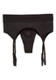 Boundless Thong with Garter Harness - Black - Medium/Small