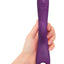 Bunny and Clyde Rechargeable Silicone Rabbit Vibrator - Purple/Purple Rain