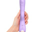 Bunny and Clyde Rechargeable Silicone Rabbit Vibrator - Purple/Viva Mauve