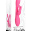 Bunny Kisses Rechargeable Silicone Rabbit Vibrator - Pink