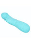 Butterfly Kiss Rechargeable Silicone Dual Vibrator - Blue