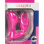 Calexotics Silicone Rechargeable G-Spot Arouser Vibrator with Remote Control - Pink