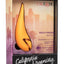 California Dreaming Hollywood Hottie Rechargeable Silicone Compact Vibrator - Orange