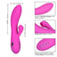 California Dreaming Malibu Minx Rechargeable Silicone Vibrator - Purple