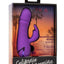 California Dreaming Manhattan Beach Marvel Rechargeable Silicone Dual Vibrator - Purple