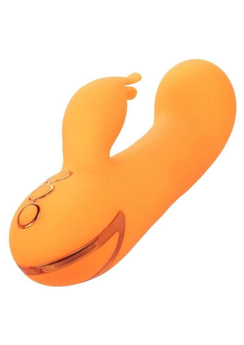 California Dreaming Montecito Muse Rechargeable Silicone Dual Vibrator