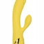 California Dreaming San Diego Seduction Rechargeable Silicone Rabbit Vibrator - Yellow