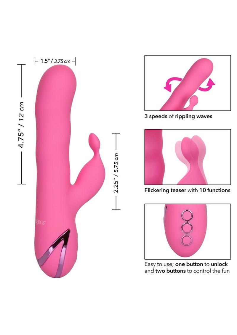 California Dreaming Santa Barbara Surfer Silicone Rechargeable Rabbit Vibrator