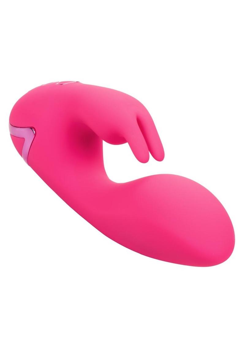 California Dreaming So. Cal Sunshine Rechargeable Silicone Rabbit Vibrator - Pink