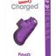 Charged Fing O Rechargeable Finger Mini Vibrator Waterproof - Purple