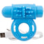 Charged OWOW Rechargeable Vibe Ring Waterproof - Blue