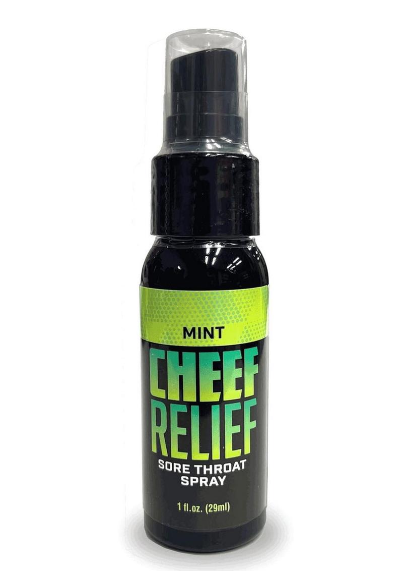 Cheef Relief Soothing Throat Spray 1oz - Mint