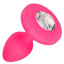 Cheeky Gems Rechargeable Silicone Vibrating Probe - Pink - Medium