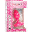 Cheeky Gems Rechargeable Silicone Vibrating Probe - Pink - Medium