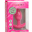 Cheeky Rechargeable Silicone Glow In The Dark Butt Plug